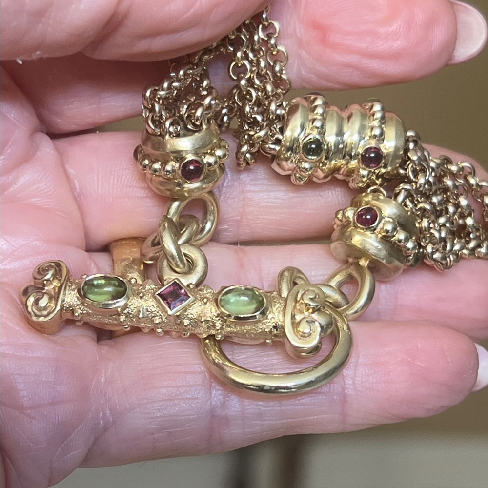 Sold 14k  gold bracelet - Picture 3 of 7